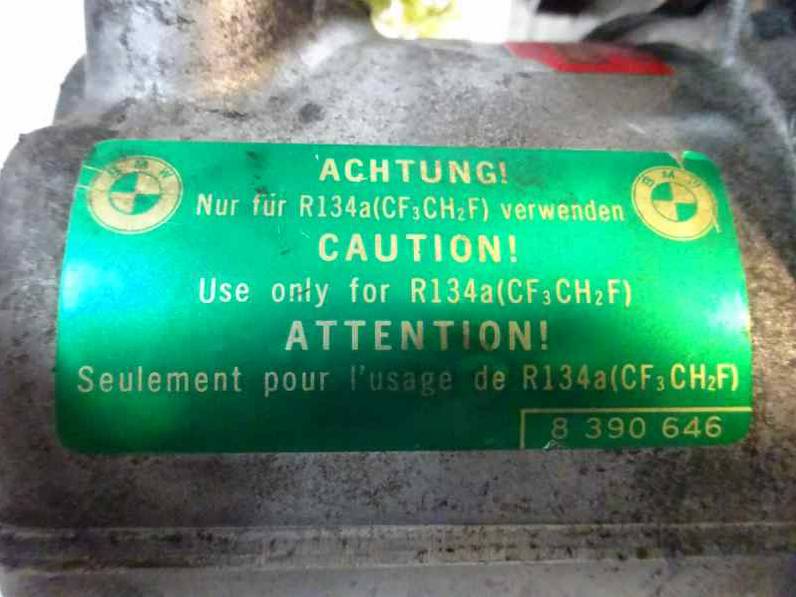 COMPRESOR AIRE ACONDICIONADO BMW SERIE 3 BERLINA 1997 1.7 TURBODIESEL (90 CV)