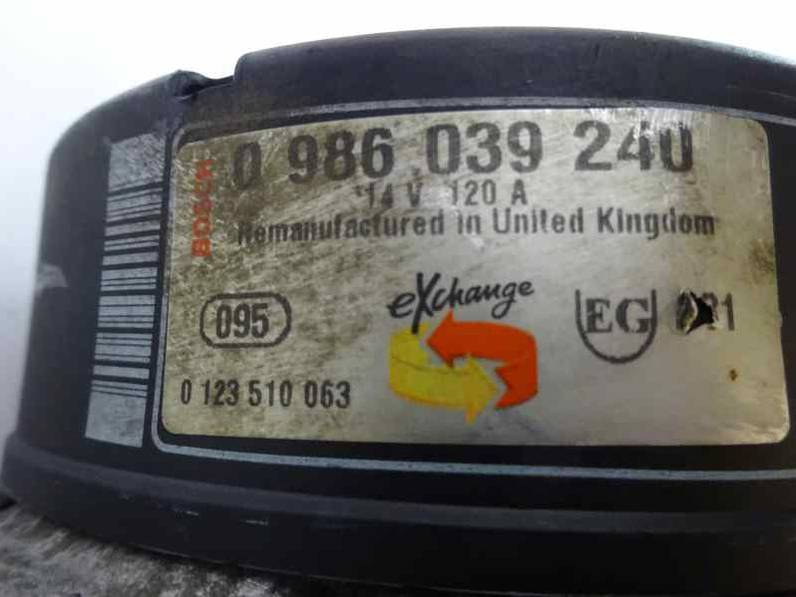 ALTERNADOR OPEL VECTRA B BERLINA 1998 1.6 16V (101 CV)