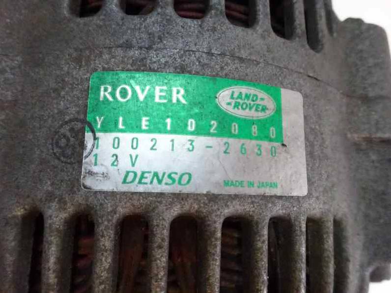 ALTERNADOR LAND ROVER FREELANDER 2000 2.0 TURBODIESEL (98 CV)