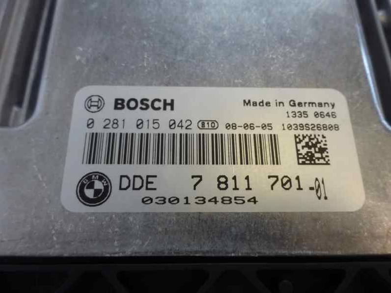 CENTRALITA MOTOR UCE BMW SERIE 1 BERLINA 2008 2.0 TURBODIESEL (143 CV)