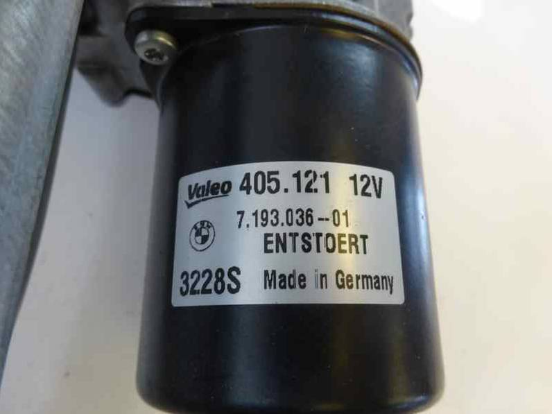 MOTOR LIMPIA DELANTERO BMW SERIE 1 BERLINA 2008 2.0 TURBODIESEL (143 CV)