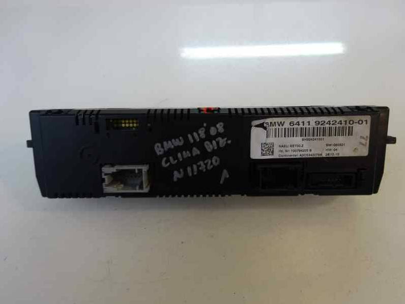 MANDO CLIMATIZADOR BMW SERIE 1 BERLINA 2008 2.0 TURBODIESEL (143 CV)