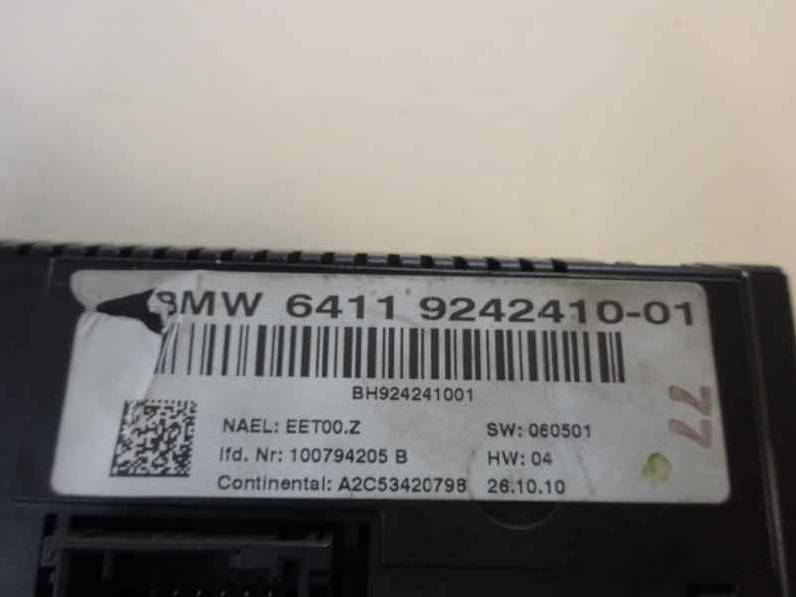 MANDO CLIMATIZADOR BMW SERIE 1 BERLINA 2008 2.0 TURBODIESEL (143 CV)