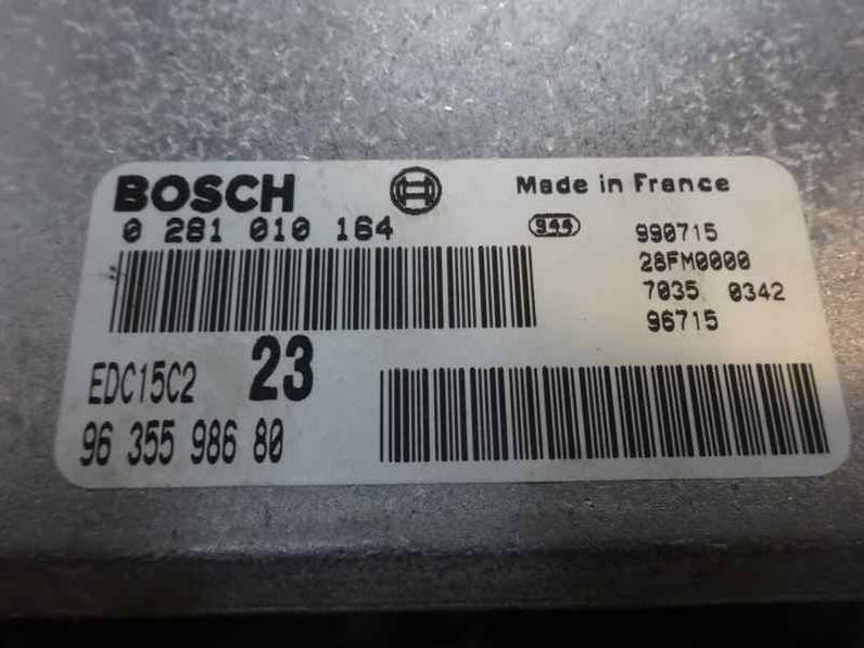 CENTRALITA MOTOR UCE CITROEN XANTIA BERLINA 1999 2.0 HDI (109 CV)