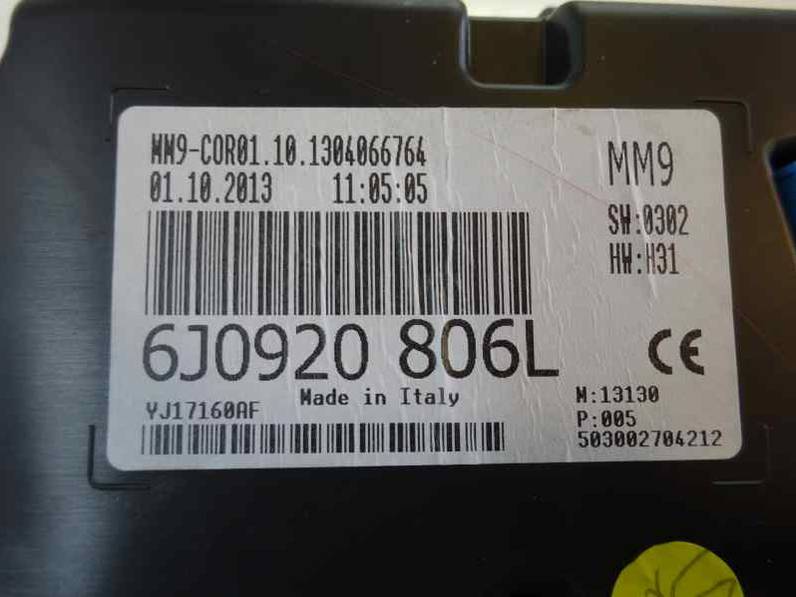 CUADRO INSTRUMENTOS SEAT IBIZA SC 2013 1.6 TDI (90 CV)