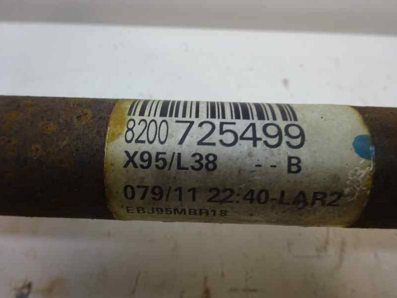 TRANSMISION DELANTERA IZQUIERDA RENAULT MEGANE III SPORT TOURER 2011 1.5 DCI D FAP (90 CV)