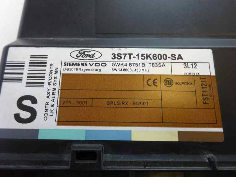 MODULO CONFORT FORD MONDEO BERLINA 2003 2.0 TDCI (131 CV)