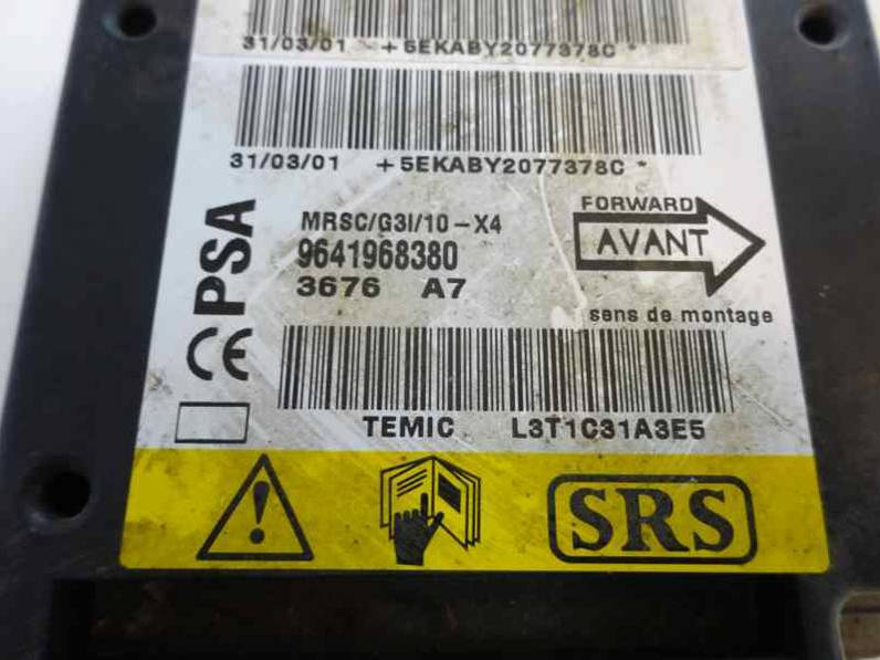 CENTRALITA AIRBAG CITROEN C5 BERLINA 2001 2.2 HDI FAP (133 CV)