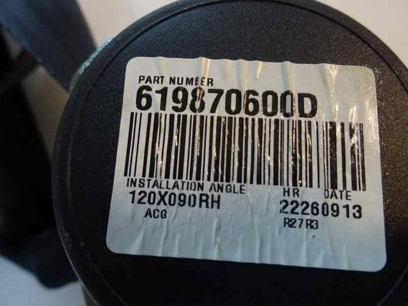 CINTURON SEGURIDAD TRASERO DERECHO NISSAN JUKE 2014 1.5 TURBODIESEL (110 CV)