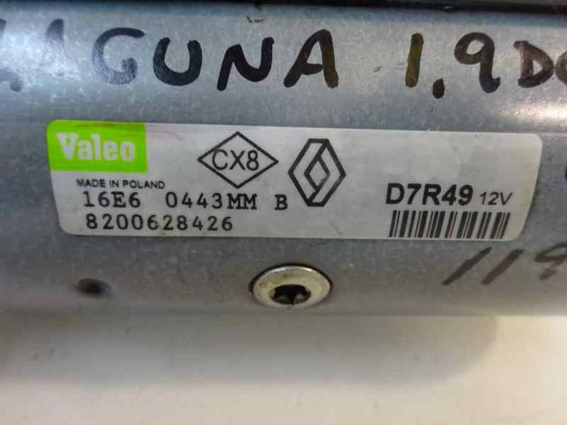 MOTOR ARRANQUE RENAULT LAGUNA II 2006 1.9 DCI D FAP (131 CV)