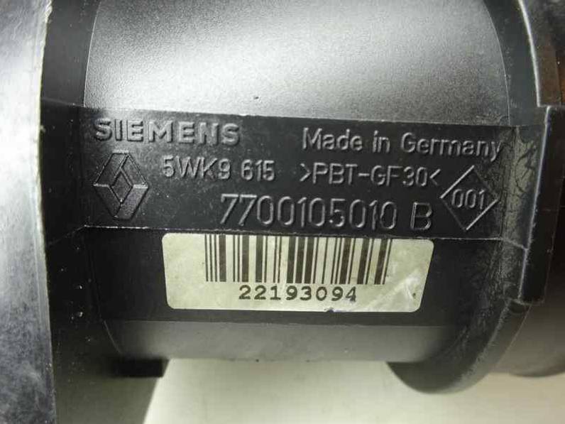 CAUDALIMETRO RENAULT MEGANE I SCENIC 1998 1.9 DTI D (98 CV)