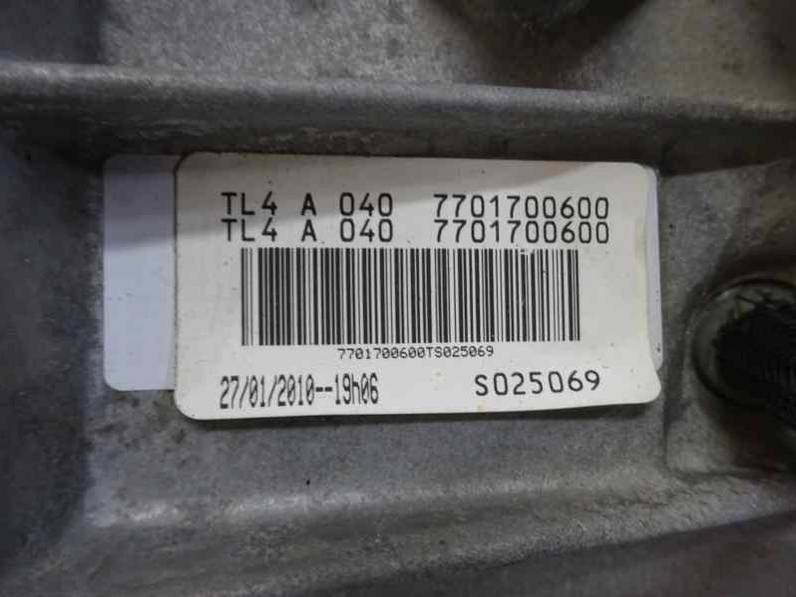 CAJA CAMBIOS RENAULT MEGANE III BERLINA 5 P 2010 1.5 DCI D FAP (110 CV)