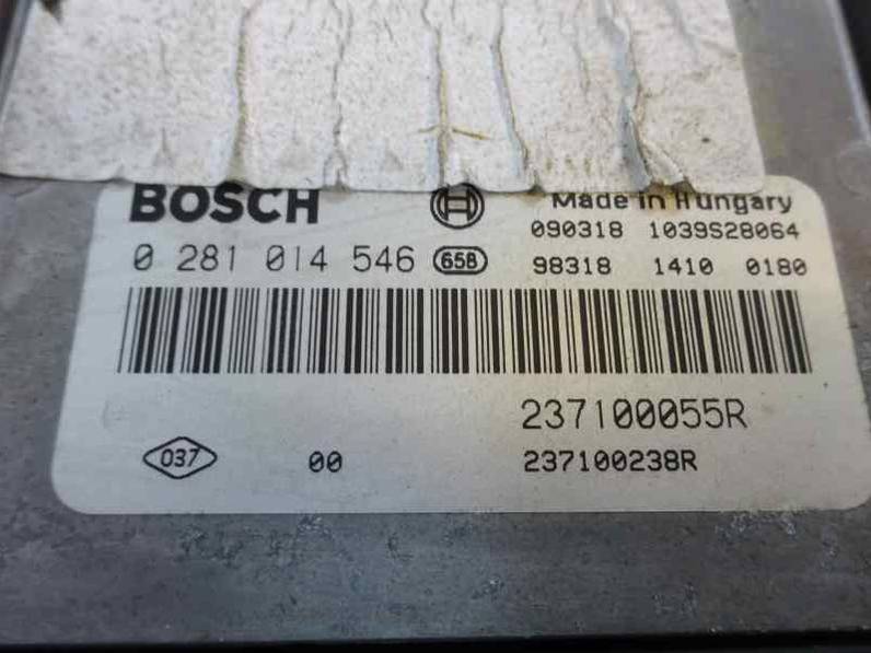 CENTRALITA MOTOR UCE RENAULT SCENIC III 2009 1.9 DCI D (131 CV)