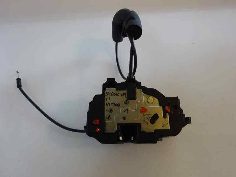 CERRADURA PUERTA TRASERA IZQUIERDA RENAULT SCENIC III 2009 1.9 DCI D (131 CV)