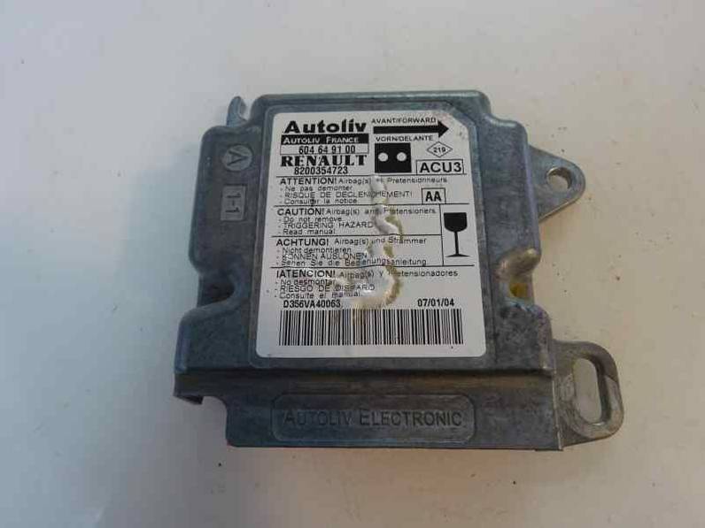 CENTRALITA AIRBAG RENAULT KANGOO 2004 1.9 D (54 CV)
