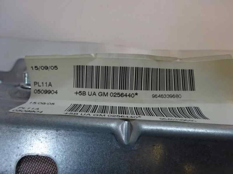 AIRBAG DELANTERO DERECHO CITROEN C4 BERLINA 2006 1.6 16V HDI (90 CV)