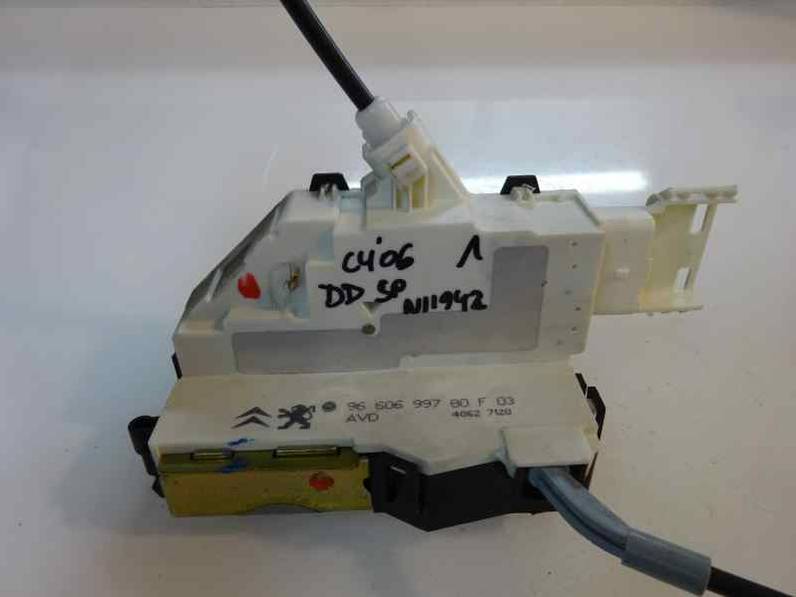 CERRADURA PUERTA DELANTERA DERECHA CITROEN C4 BERLINA 2006 1.6 16V HDI (90 CV)