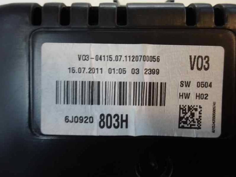 CUADRO INSTRUMENTOS SEAT IBIZA 2011 1.6 TDI (90 CV)