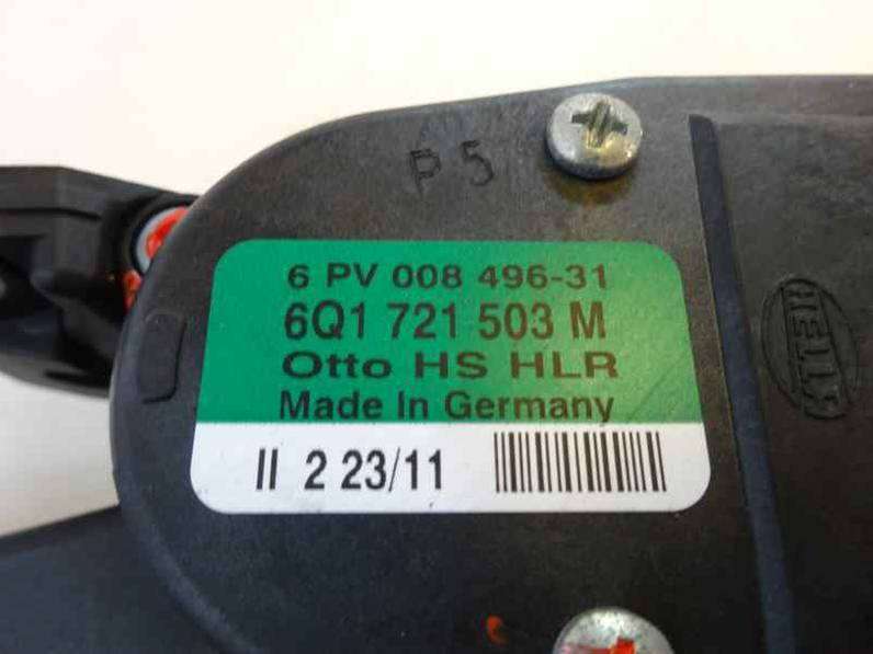 POTENCIOMETRO PEDAL SEAT IBIZA 2011 1.6 TDI (90 CV)