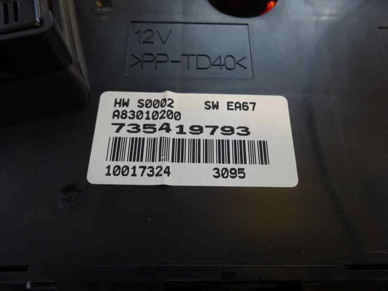 MANDO CLIMATIZADOR FIAT GRANDE PUNTO 2006 1.4 (78 CV)