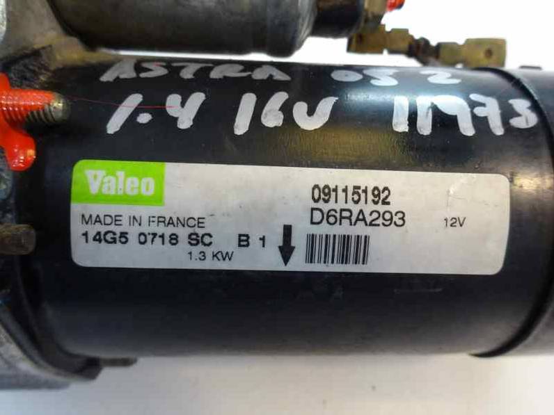 MOTOR ARRANQUE OPEL ASTRA H BERLINA 2005 1.4 16V (90 CV)