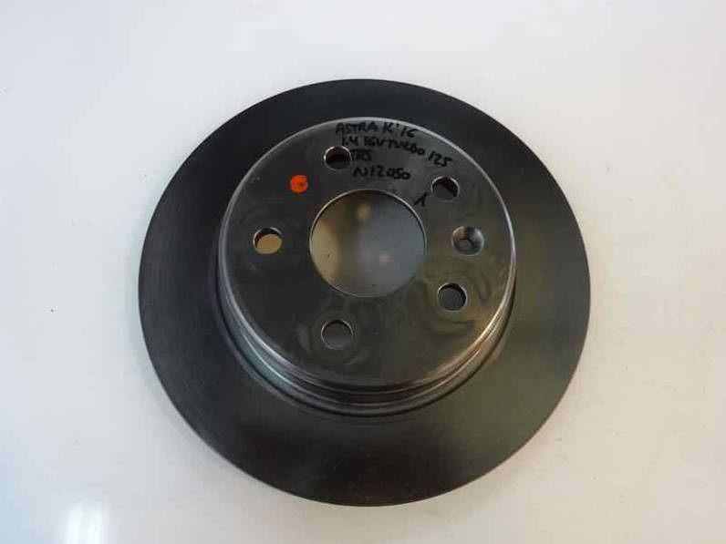 DISCO FRENO TRASERO OPEL ASTRA K LIM 5TURIG 2016 1.4 16V SIDI TURBO (125 CV)