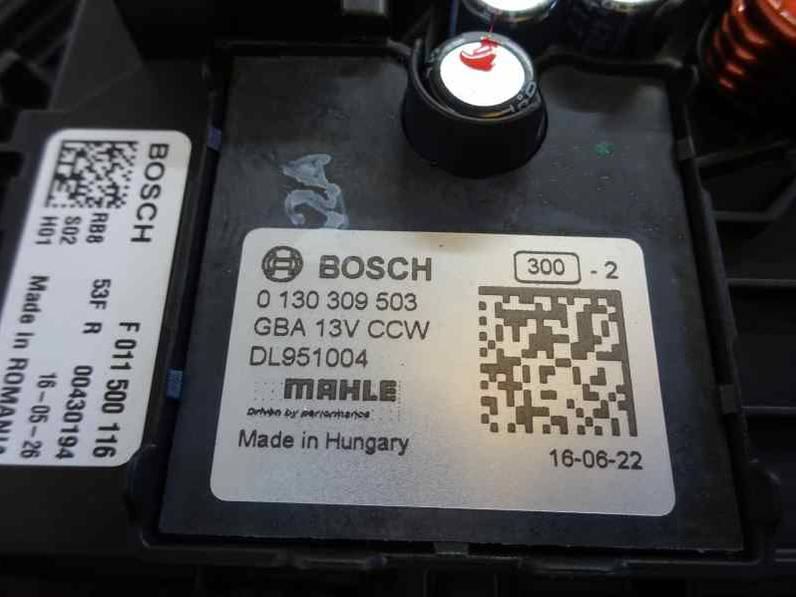 MOTOR CALEFACCION OPEL ASTRA K LIM 5TURIG 2016 1.4 16V SIDI TURBO (125 CV)