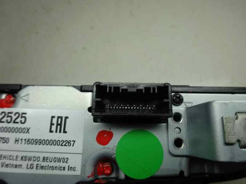 SISTEMA AUDIO RADIO CD OPEL ASTRA K LIM 5TURIG 2016 1.4 16V SIDI TURBO (125 CV)