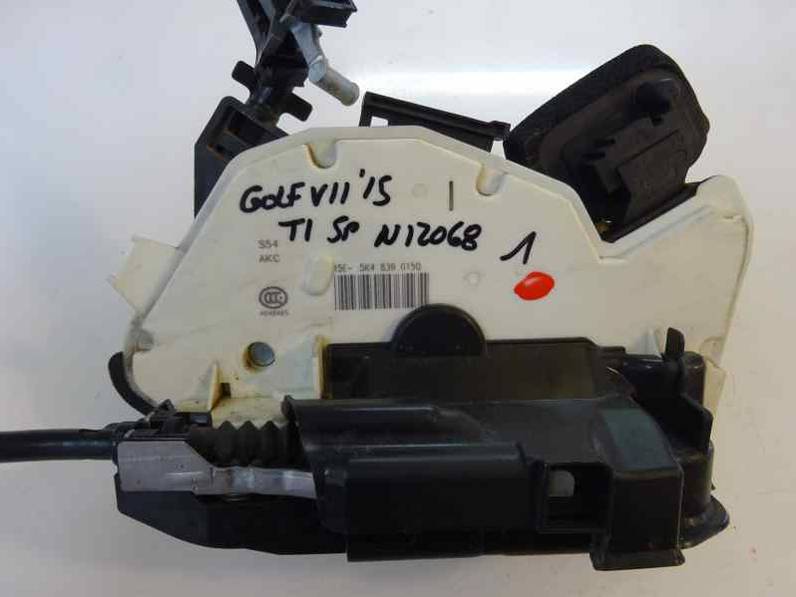 CERRADURA PUERTA TRASERA IZQUIERDA VOLKSWAGEN GOLF VII LIM 2015 1.6 16V TDI DPF (110 CV)