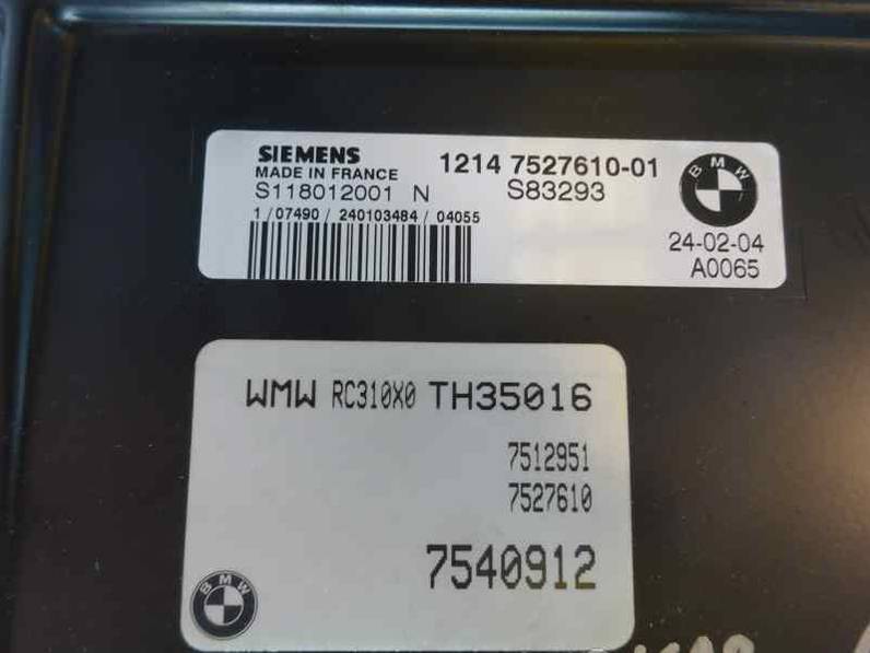 CENTRALITA MOTOR UCE MINI MINI 2004 1.6 16V (116 CV)