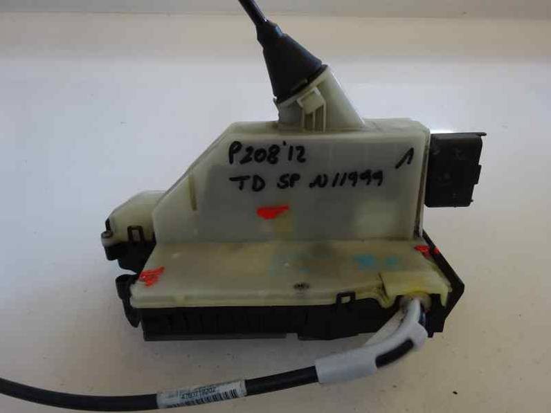 CERRADURA PUERTA TRASERA DERECHA PEUGEOT 208 2013 1.4 HDI FAP (68 CV)