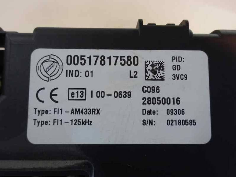 CAJA RELES FUSIBLES FIAT PUNTO BERLINA 2007