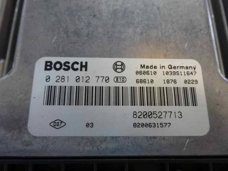 CENTRALITA MOTOR UCE RENAULT LAGUNA II 2006 1.9 DCI D FAP (110 CV)