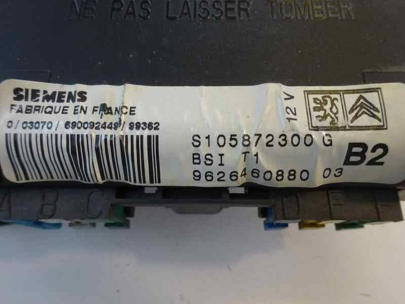 CAJA RELES FUSIBLES PEUGEOT 206 BERLINA 2000 1.9 D (69 CV)