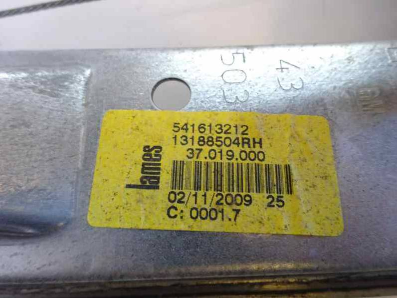 ELEVALUNAS TRASERO DERECHO OPEL CORSA D 2009 1.3 16V CDTI (75 CV)