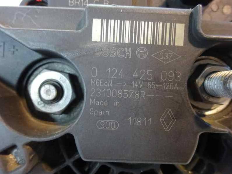 ALTERNADOR RENAULT CLIO III 2011 1.5 DCI D FAP (88 CV)