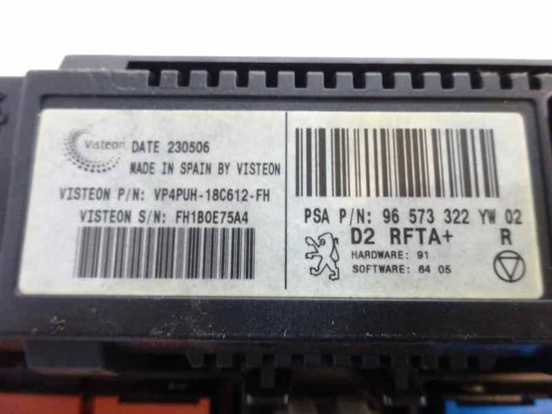 MANDO CLIMATIZADOR PEUGEOT 407 SW 2006 2.0 16V HDI FAP (136 CV)