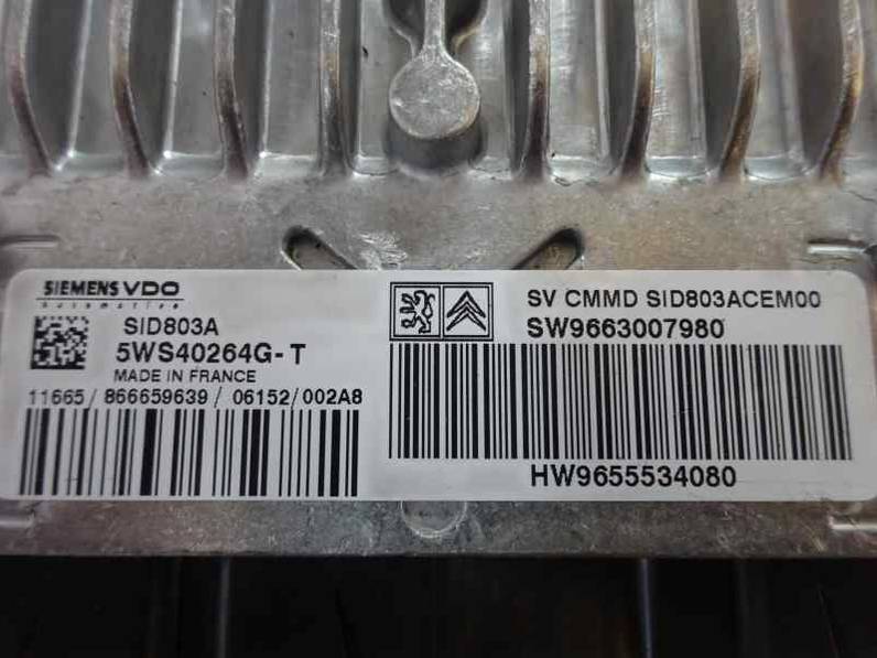 CENTRALITA MOTOR UCE PEUGEOT 407 SW 2006 2.0 16V HDI FAP (136 CV)