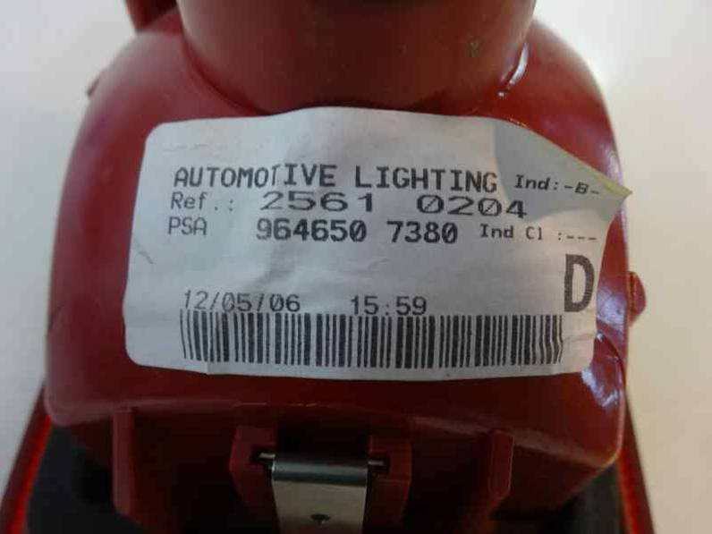 PILOTO TRASERO DERECHO PEUGEOT 407 SW 2006 2.0 16V HDI FAP (136 CV)