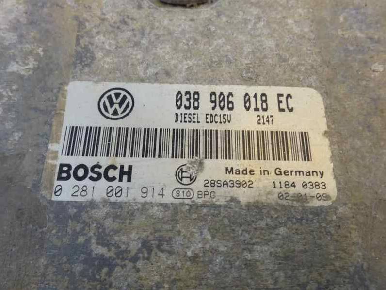 CENTRALITA MOTOR UCE SEAT CORDOBA BERLINA 2002 1.9 TDI (90 CV)