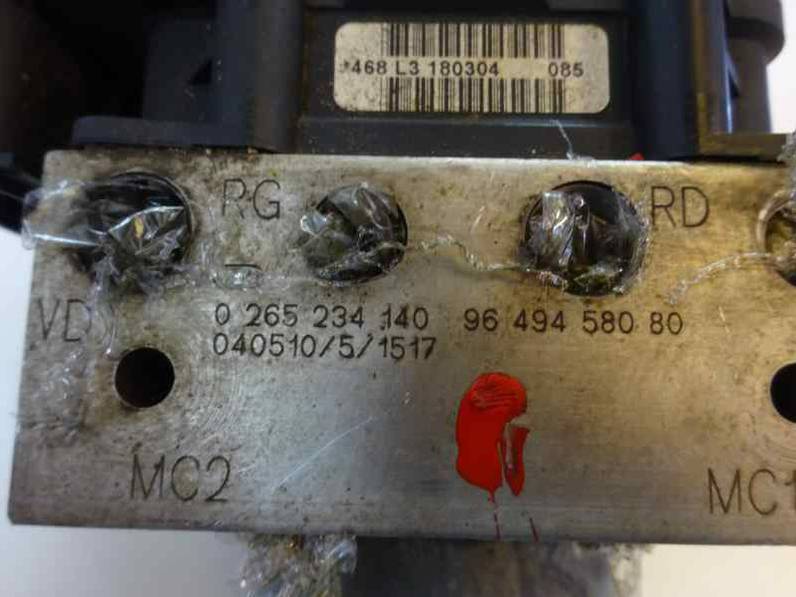 ABS PEUGEOT 307 BREAK SW 2004 1.6 HDI (109 CV)