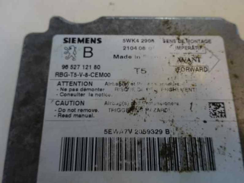 CENTRALITA AIRBAG PEUGEOT 307 BREAK SW 2004 1.6 HDI (109 CV)