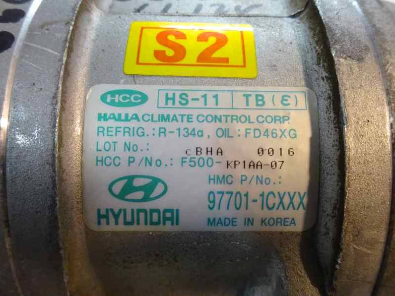 COMPRESOR AIRE ACONDICIONADO HYUNDAI GETZ 2007 1.1 12V (67 CV)