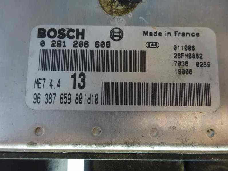 CENTRALITA MOTOR UCE CITROEN XSARA BERLINA 2001 1.6 16V (109 CV)