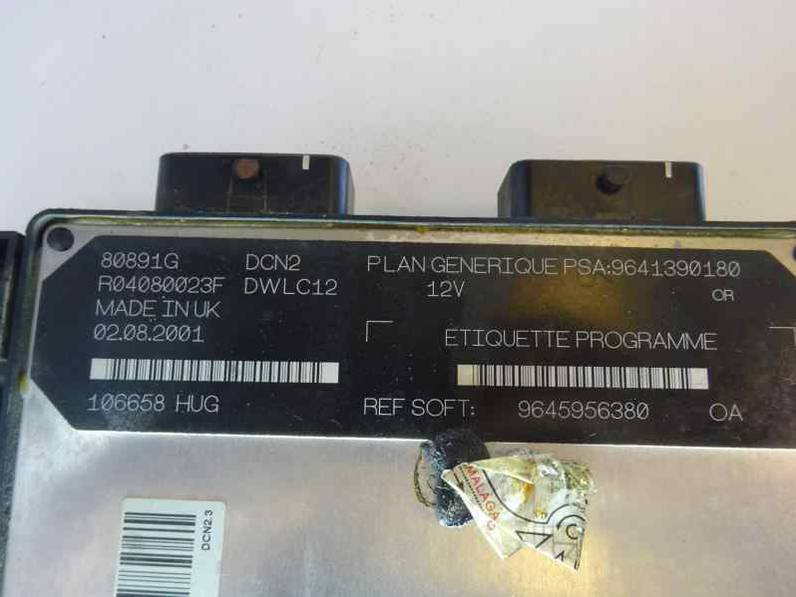 CENTRALITA MOTOR UCE CITROEN XSARA BERLINA 2001 1.9 D (69 CV)