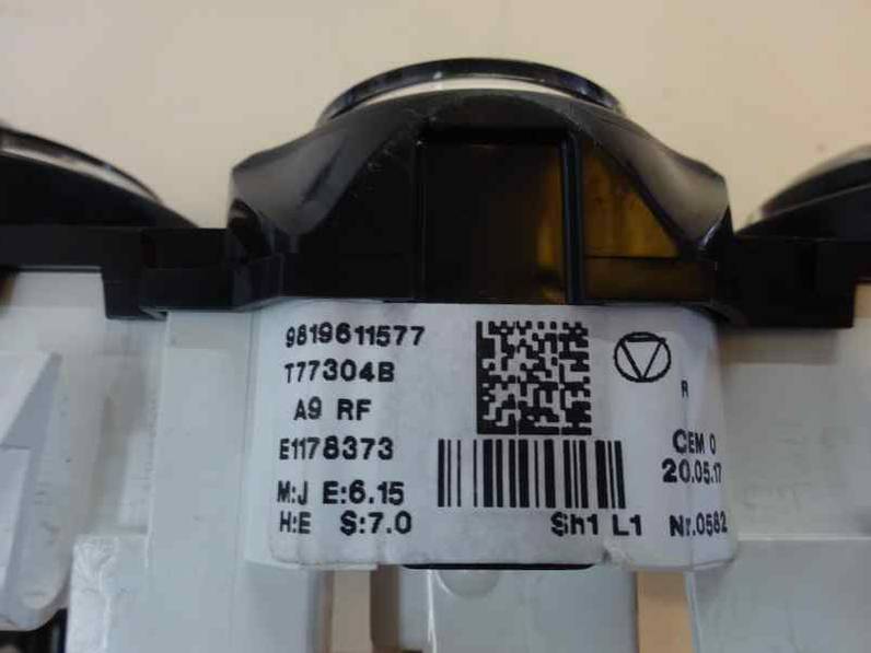 MANDO CALEFACCION AIRE ACONDICIONADO PEUGEOT 2008 2017 1.2 16V VTI (82 CV)