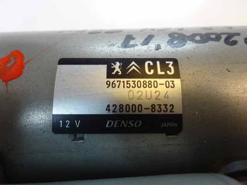 MOTOR ARRANQUE PEUGEOT 2008 2017 1.2 16V VTI (82 CV)