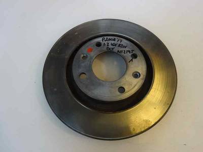 DISCO FRENO DELANTERO PEUGEOT 2008 2017 1.2 16V VTI (82 CV)