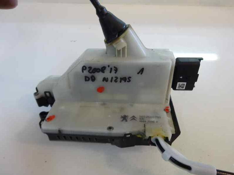 CERRADURA PUERTA DELANTERA DERECHA PEUGEOT 2008 2017 1.2 16V VTI (82 CV)