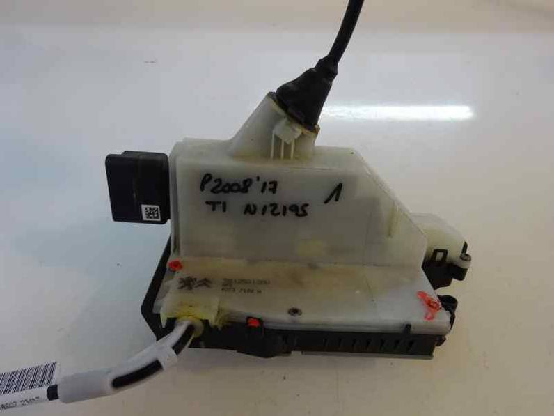 CERRADURA PUERTA TRASERA IZQUIERDA PEUGEOT 2008 2017 1.2 16V VTI (82 CV)